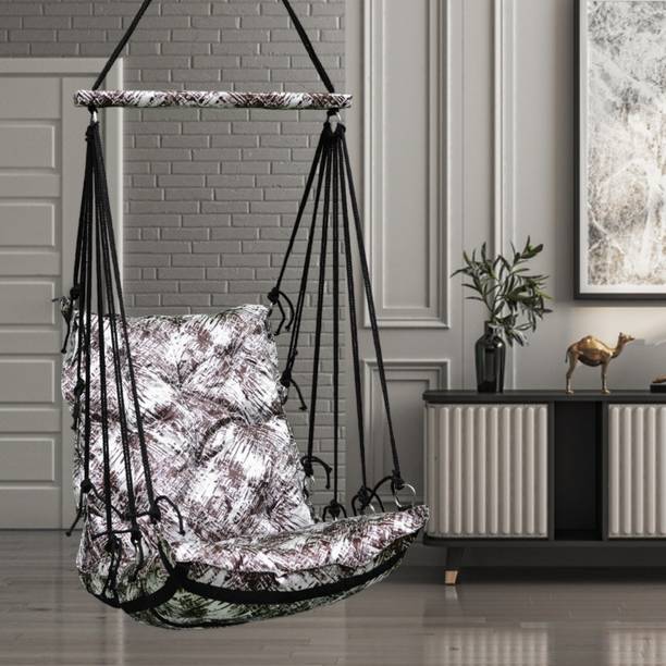 Patiofy Hanging Swing Chair for Home Adults Balcony/ Swing for Kids/Swing Chair for Home Cotton Hammock