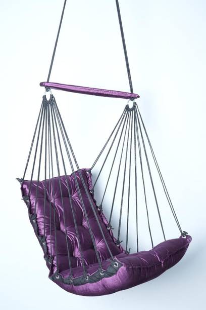 JULJULIA Luxury Rope Hanging Swing Chair Cotton Large Swing