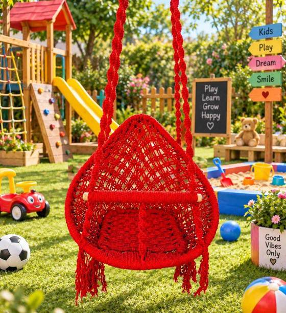 swingy Kids Hammock Swing Jhula Hanging Chair Cotton Small Swing