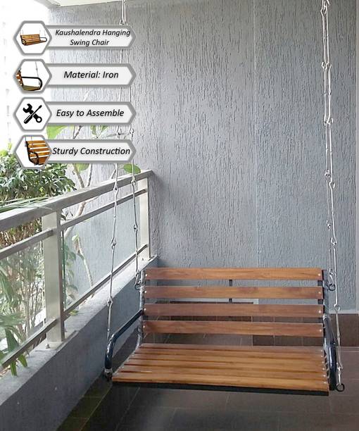 Kaushalendra 107 Cm Hammock Swing Chair Wooden, Iron Hammock