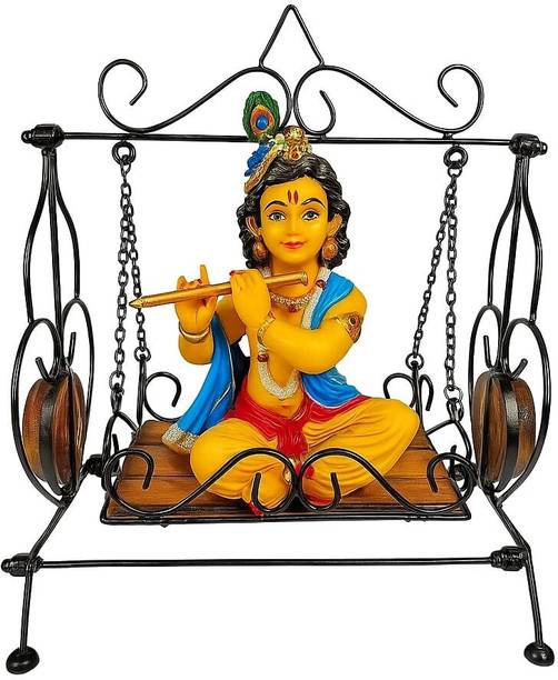 imm crafts Cast Iron, Wooden Small Swing