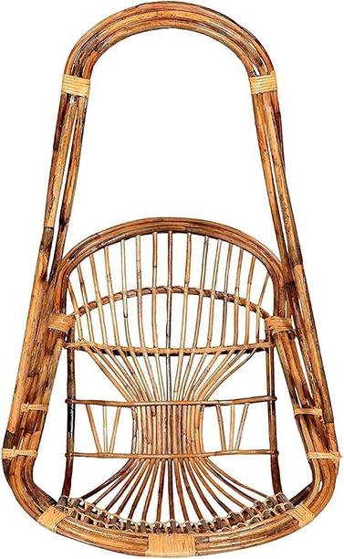 KANEKARTS Bamboo Cane Swing Chair Hammock Uyyala for Balcony,LivingRoom,Garden|Adults&Kids Bamboo Hammock