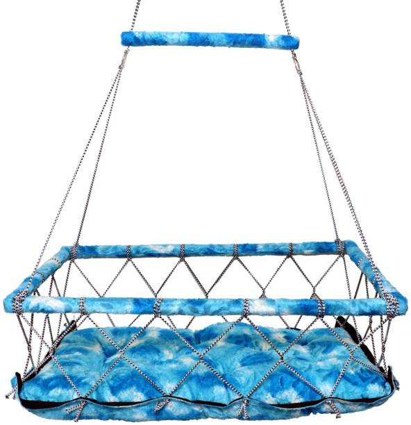 srq NEW BORN BABY SWING FOR KIDS(0-6 month) PALNA JHULA SWINGS|BABY CRADLE(Blue)