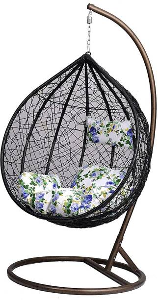 IRIS 1 Person Hanging Egg Chair Swing Steel Large Swing