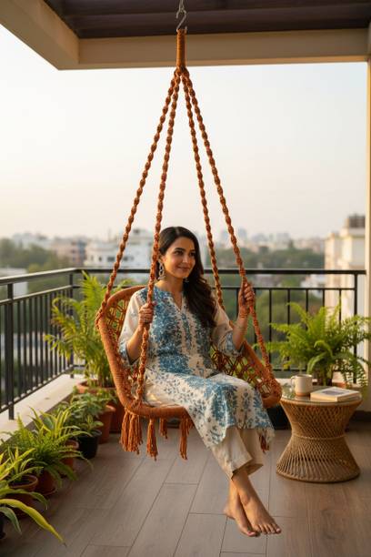 Patiofy Hammock Hanging Swing/ Swing Chair/ Swing for Adults Jhula Indoor/Swing for Home Cotton Large Swing