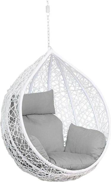 UrbanEscape Ceiling Hanging Swing without Stand For Balcony/terrace/outdoor Iron Large Swing