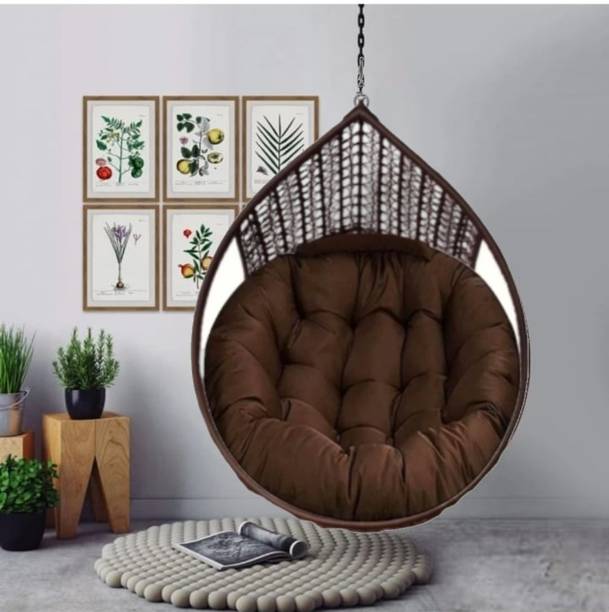 mjenterprises Sagar brown swing Steel, Nylon Large Swing