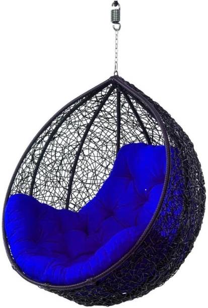 KLODOR Hanging Swing for Balcony/Bedroom/Garden/Outdoor/Indoor/ lawn/Terrace Iron Large Swing