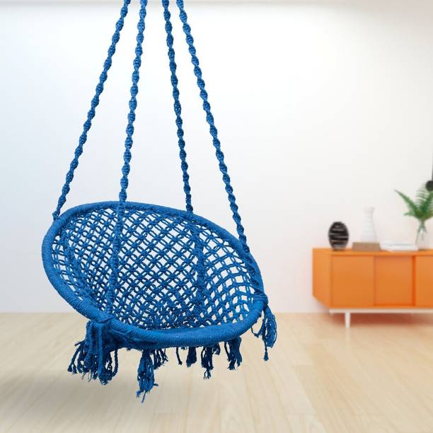 Curio Centre Cotton Round Swing for Adults/Hammock Chair/Swing for Home/Swing Chair Balcony Cotton Large Swing