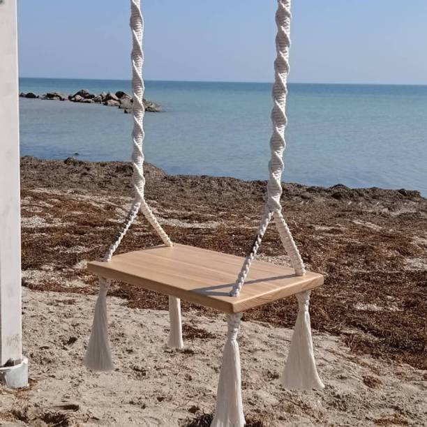 SN Handicrafts Cotton, Wooden Large Swing