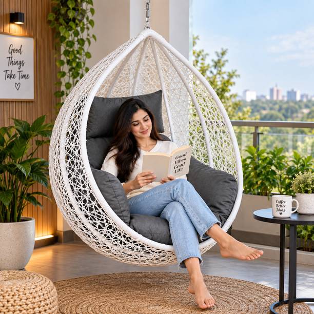 manward Hanging Egg Swing Chair Wool Hammock