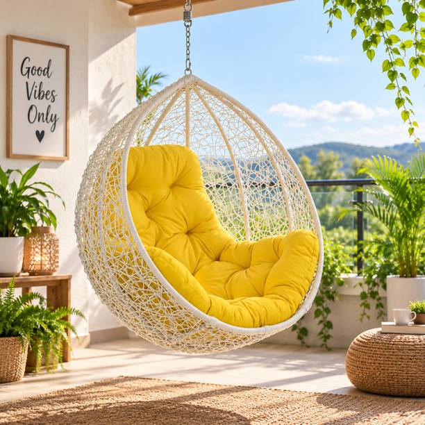 manward Hanging Egg Swing Chair Wool Hammock