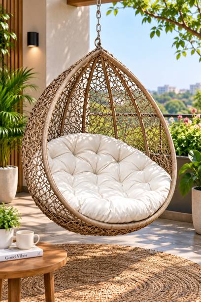 manward Hanging Egg Swing Chair Wool Hammock