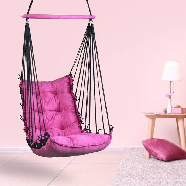Curio Centre Soft Cotton Hammock Hanging Swing Chair/Swing for Adult/Hammock Swing for Home/ Cotton Hammock