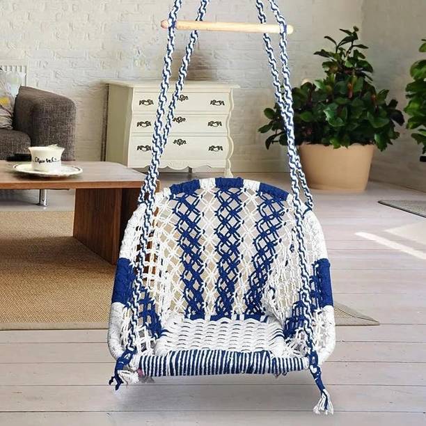 MODLIVING D Shape Premium Swing Chair for Adult, Children Cotton Hammock