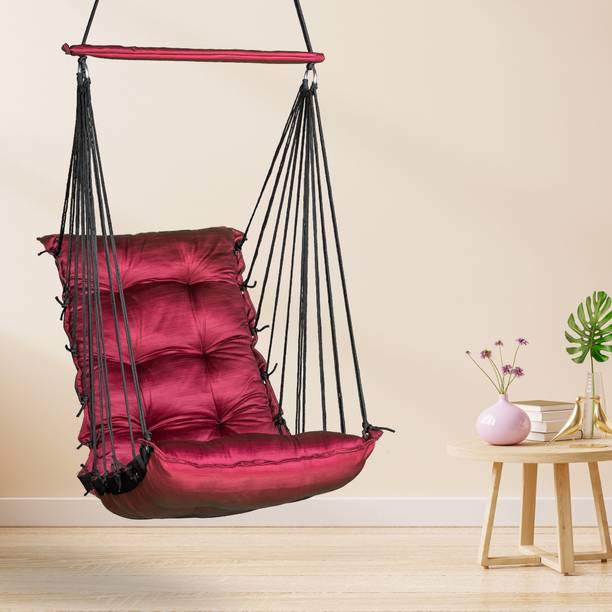 Curio Centre Soft Cotton Hammock Hanging Swing Chair/Swing for Adult/Hammock Swing for Home/ Cotton Hammock
