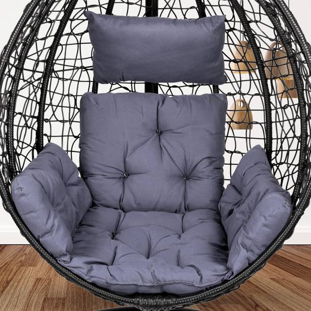 Swingzy Cushion for Hanging Basket Chair Swing/Outdoor Egg Swing Chair Soft Cushion Cotton Hammock