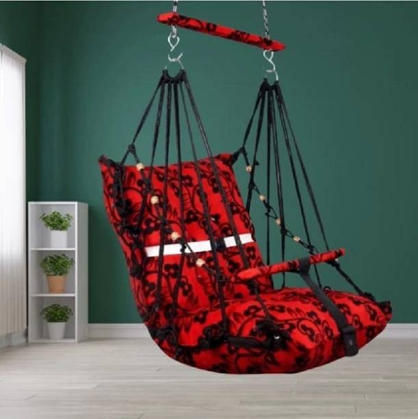 CREMPIRE Soft Cotton Hammock Hanging Swing Chair/Swing for Baby 1 to 3 years Cotton Small Swing