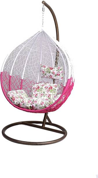 IRIS 1 Person Hanging Egg Chair Swing Steel Large Swing
