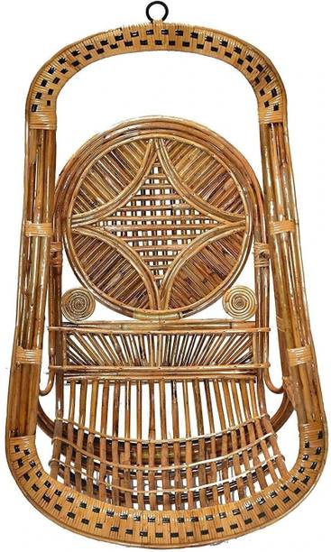 newway SUCCESS FURNITURE Cane Hanging Garden Jhoola for Adults Outdoor Bamboo Hammock