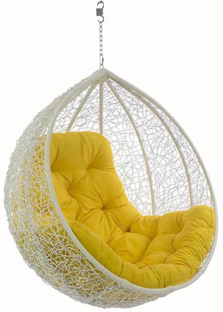 KLODOR Hanging Swing for Balcony/Bedroom/Garden/Outdoor/Indoor/ lawn/Terrace Iron Large Swing