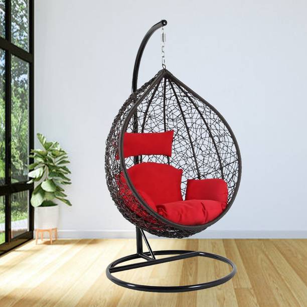 Swing chair with stand flipkart clearance