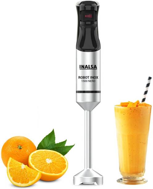 Inalsa 1500 W Silver/Black Hand Blender