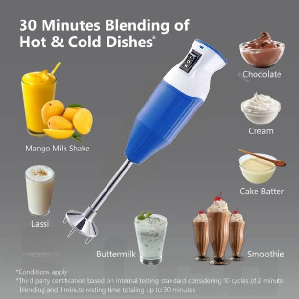 KITKING 350 W Blue, White Hand Blender