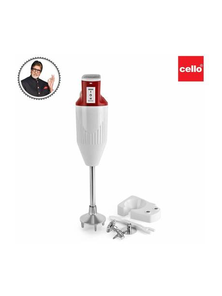 CELLO 200 W Red Hand Blender