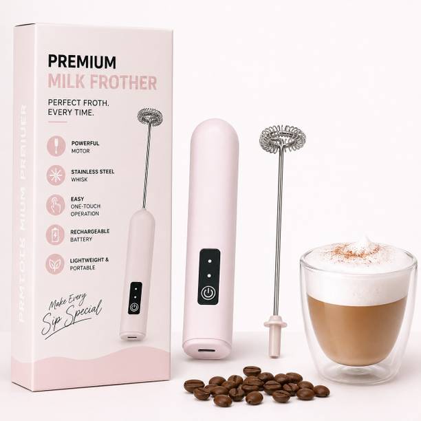 arjuhub 50 W Light Pink Hand Blender, Stand Mixer, Electric Whisk
