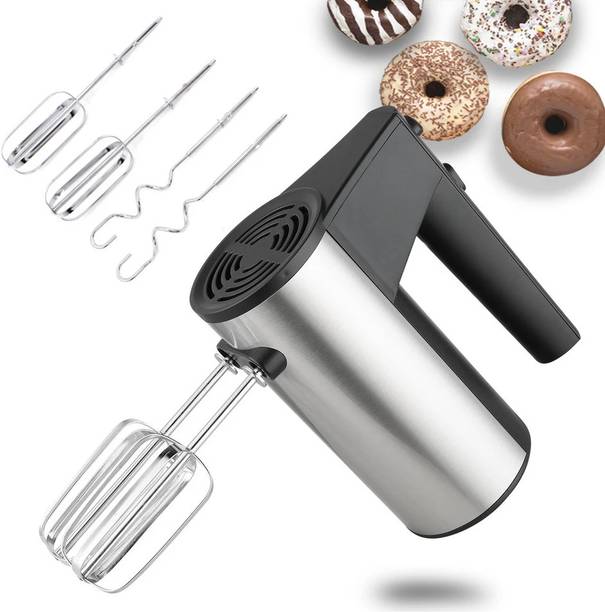 ALWAFLI 500 W Silver, Black Hand Blender, Electric Whisk