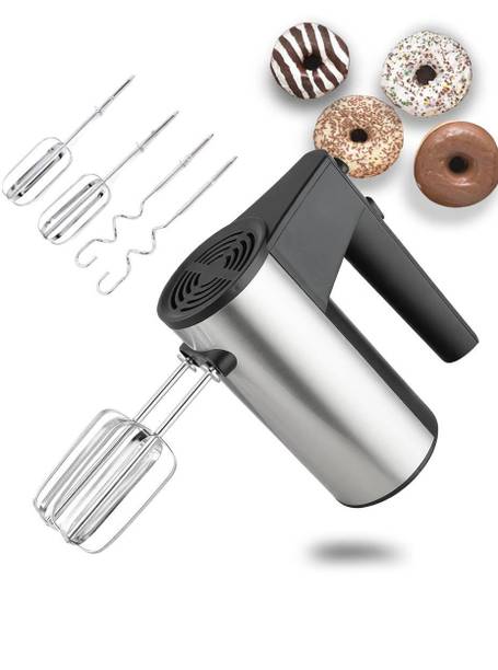 ALWAFLI 500 W Silver, Black Hand Blender, Electric Whisk