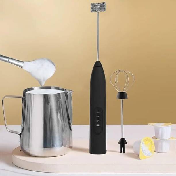 dhriyag 50 W Black Electric Whisk