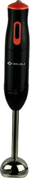 BAJAJ 300 W Black and Peach Hand Blender