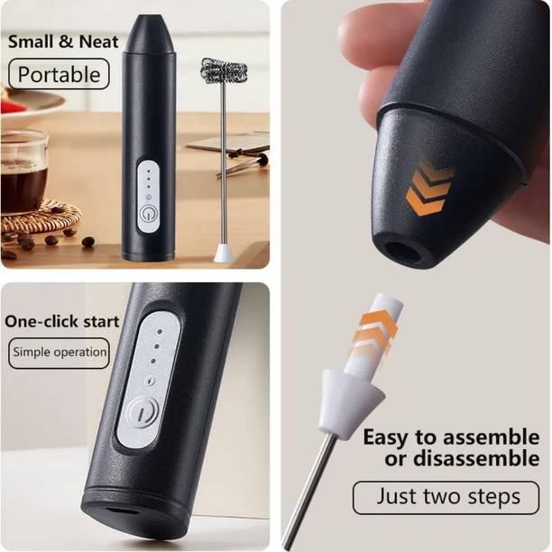 X - Glam 50 W Black Hand Blender