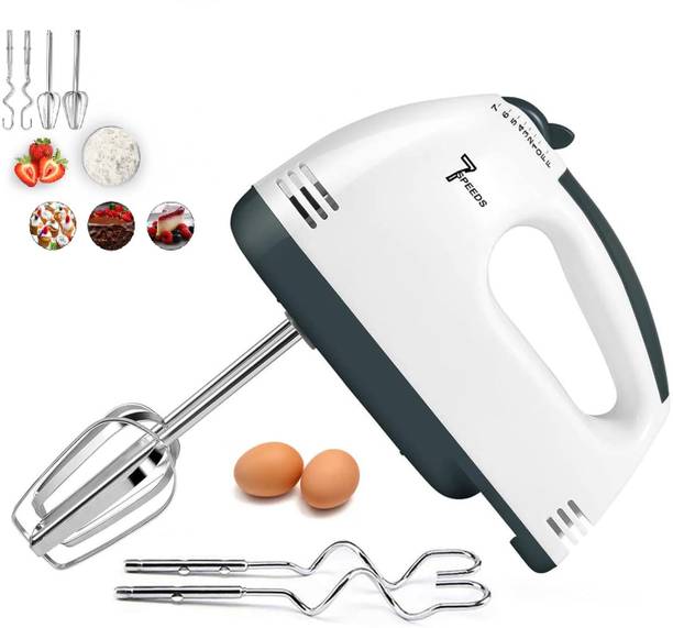 Leemoza 260 W White Electric Whisk, Hand Blender