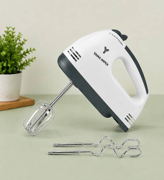 YAMA IMPEX 260 W White Hand Blender, Electric Whisk, Stand Mixer