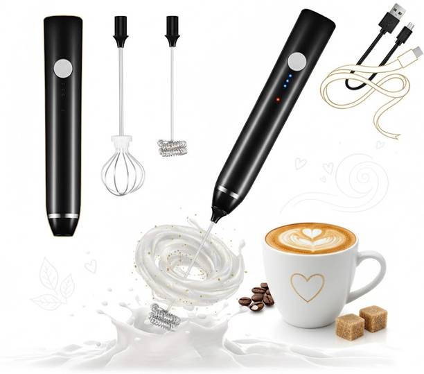 X - Glam 50 W MilkFrother-black Hand Blender