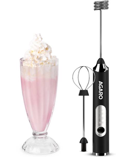 AGARO 50 W Black Electric Whisk