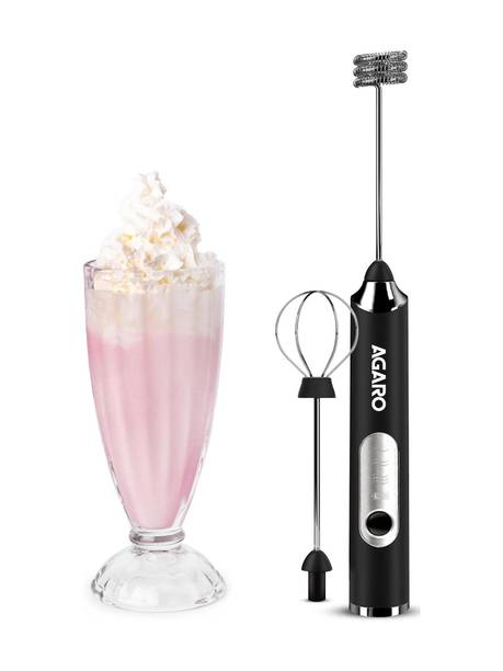 AGARO 50 W Black Electric Whisk