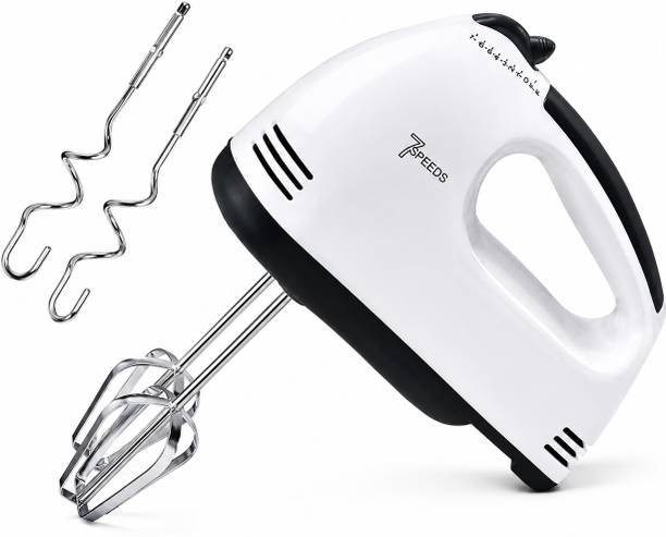 Zoodlee 260 W black and white Hand Blender, Electric Whisk