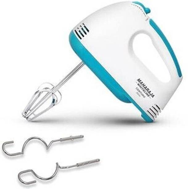 MAHARAJA WHITELINE 250 W White, Blue Hand Blender