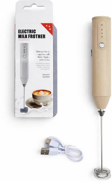 FROTHLY 50 W Coffee frother BEIGE Hand Blender, Electric Whisk
