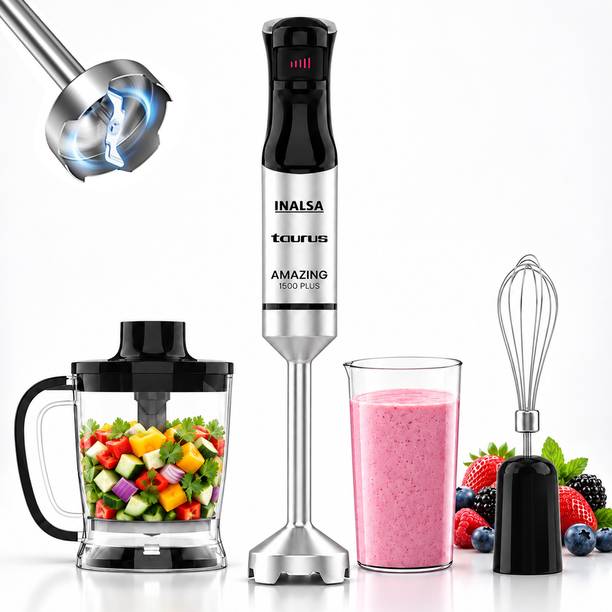 Inalsa 1500 W Black/Silver Hand Blender