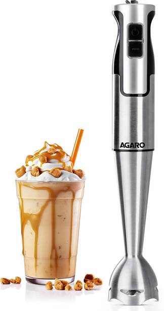 AGARO 600 W Silver Hand Blender, Chopper