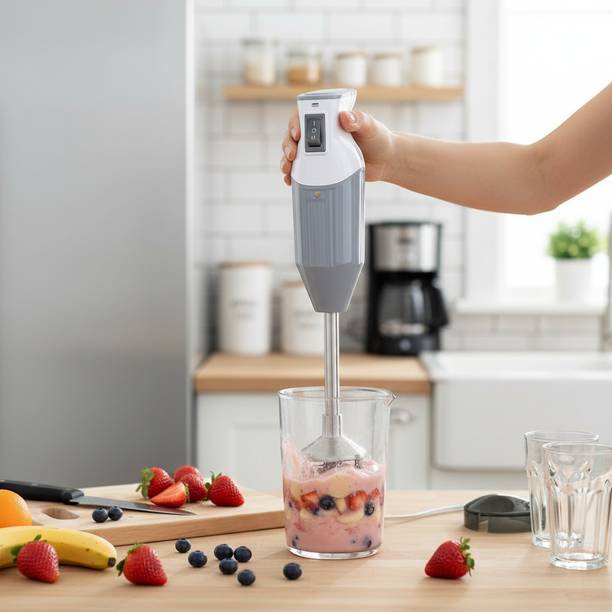 GRINISH 250 W Grey Hand Blender