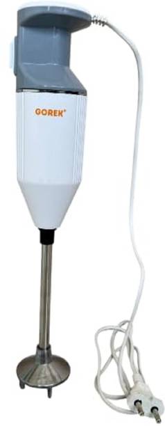 gorek technologies 250 W Powerful Motor Hand Blender | with Rust Free Steel Arm GT-HB-250 Pro Hand Blender