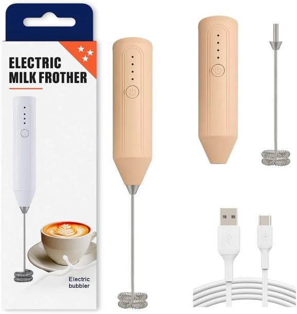 Transify 100 W Beige Electric Whisk, Hand Blender