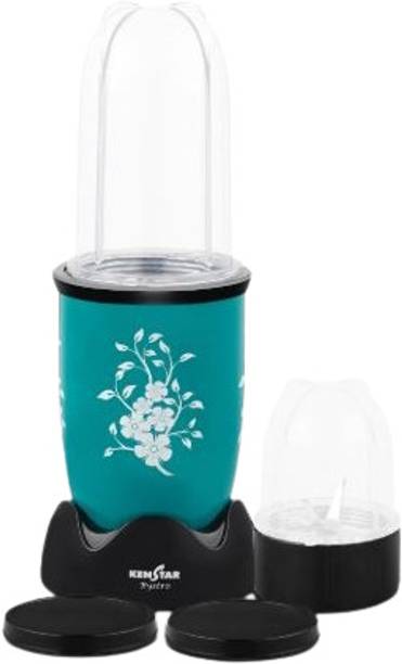 Kenstar 400 W Teal & White Stand Mixer, Chopper, Hand Blender