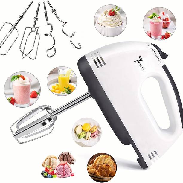 shopXpress 260 W White Electric Whisk, Hand Blender